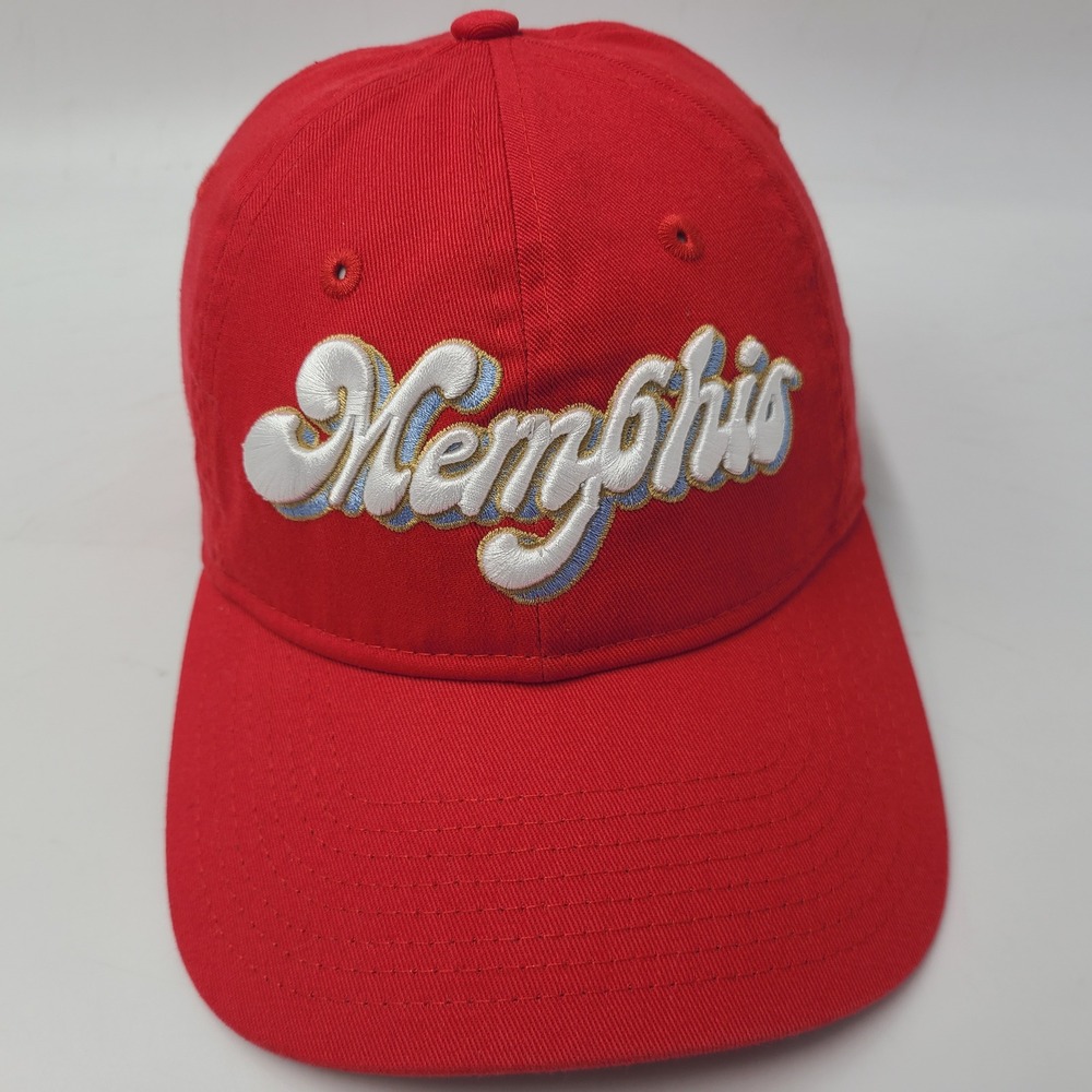 Memphis Grizzlies Hat Strapback New Era 9Twenty Red White NBA City Edition Men